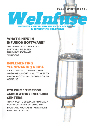 WeInfuse Magazine Fall/Winter 2021 Edition