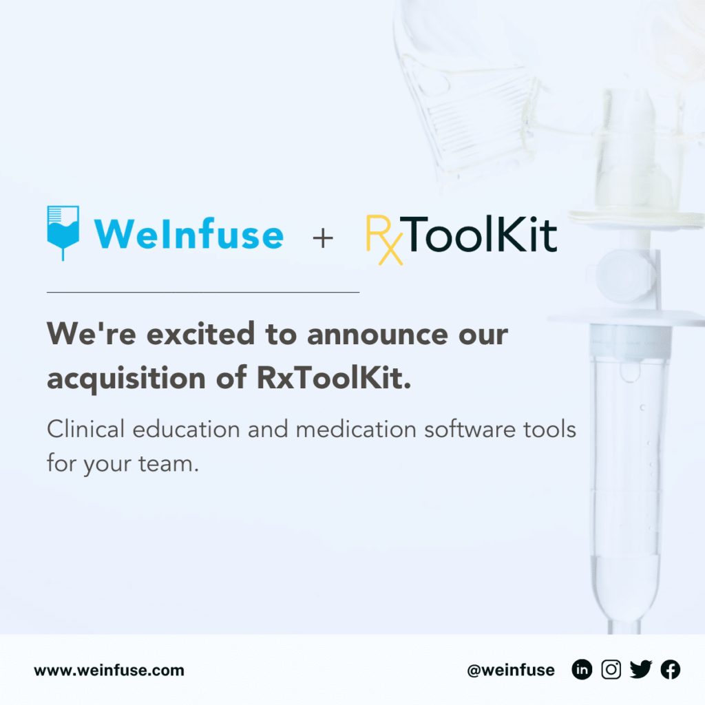 Press Release Weinfuse Acquires Rxtoolkit Weinfuse