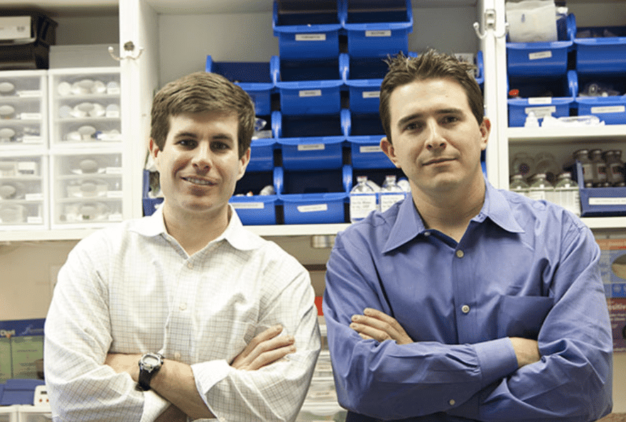 WeInfuse CEO Bryan Johnson and COO Reece Norris in their early infusion center days