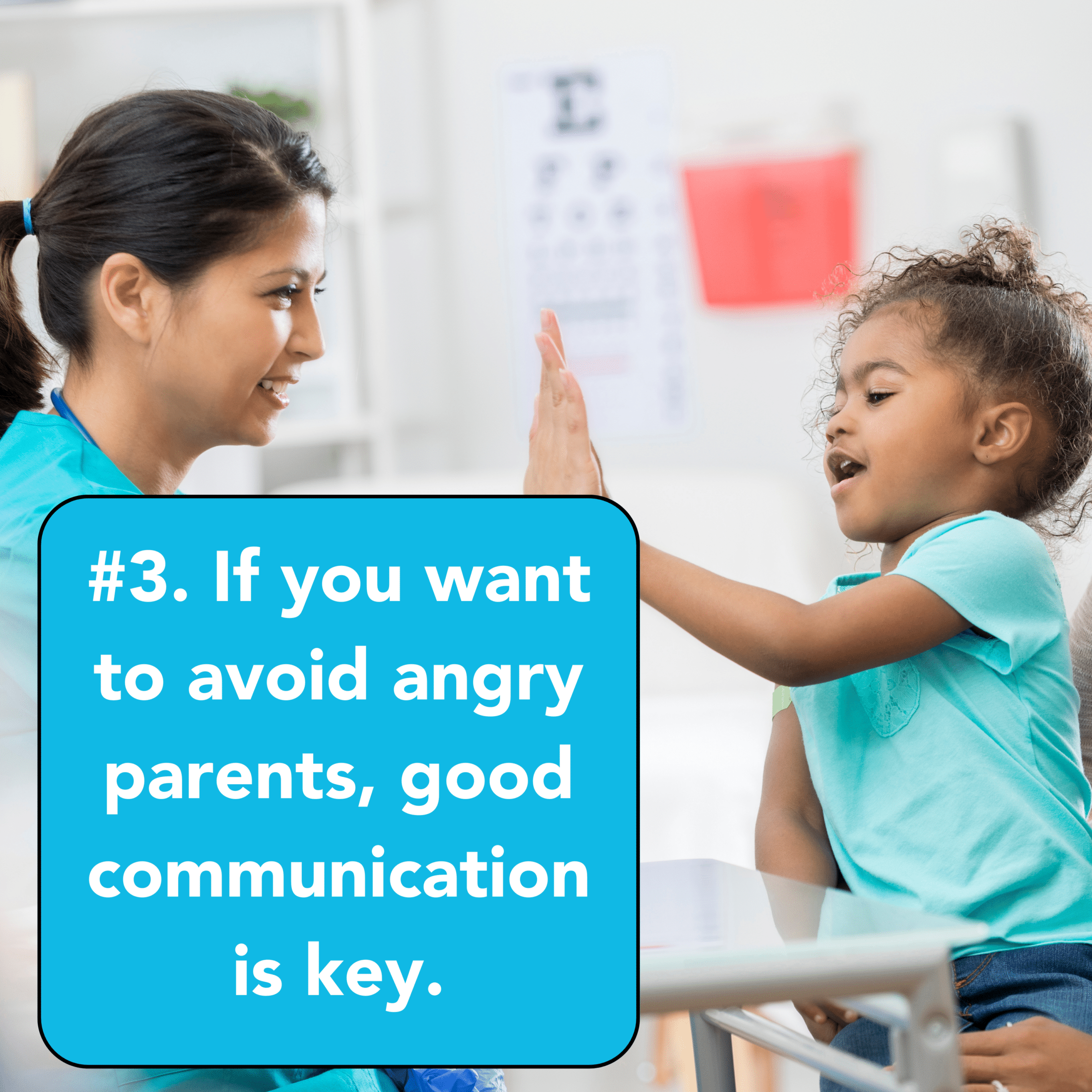 Pediatrics - Good communication is key for parents