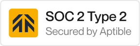 SOC 2, Type 2, secured by Aptible