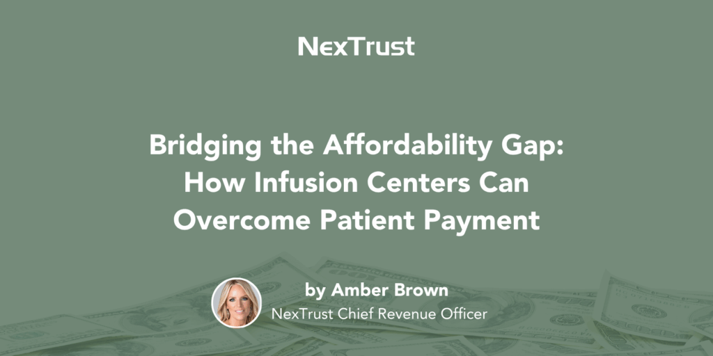 Bridging the Affordability Gap: How Infusion Centers Can Overcome Patient Payment - title cover