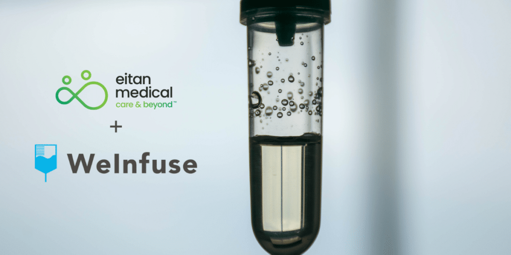 WeInfuse + Eitan - press release graphic