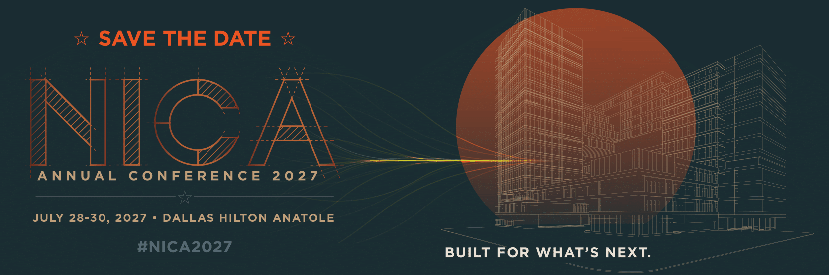 The 2027 National Infusion Center Association Annual Conference (NICA2027) graphic